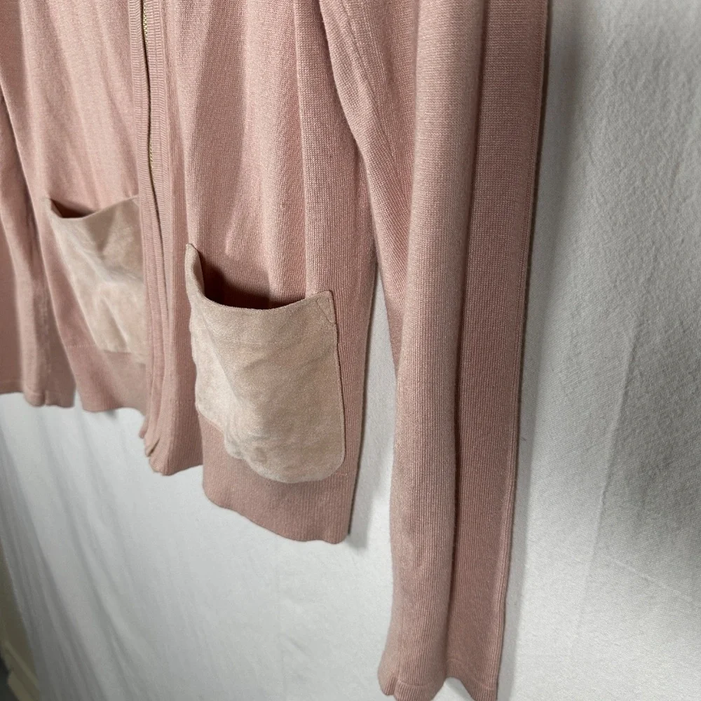 Calvin Klein Large zip up cardigan